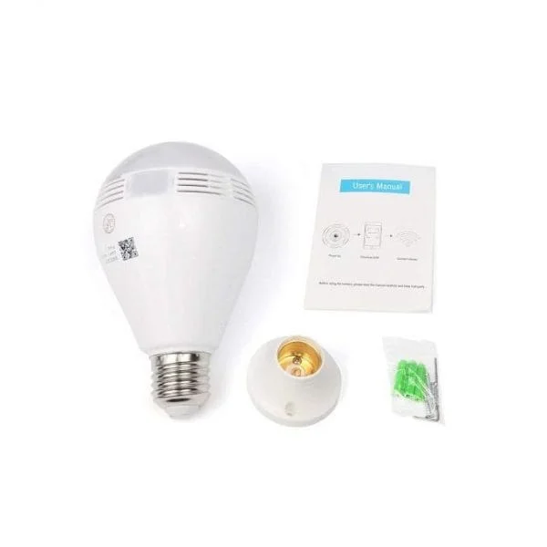 CCTV Camera Bulb – White