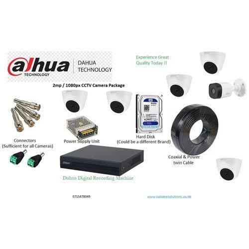 Dahua 6-Camera 2MP HD CCTV Kit