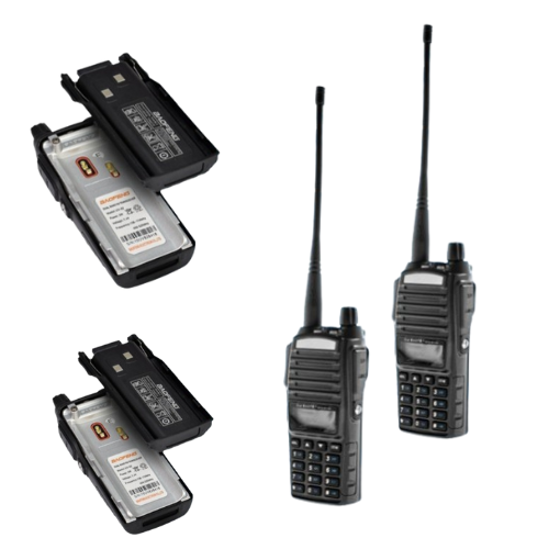 Baofeng UV82 Plus 8W Walkie Talkie (2pcs)