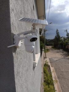 6MP UHD Dual Lens Solar Power WiFi/4G PTZ IP Dome Camera in Nairobi, Kenya