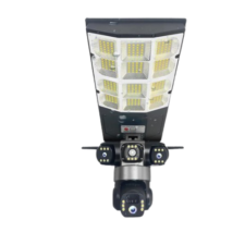 V380 Pro Solar Street Light PTZ Flood Light 4G Camera  1080P HD video with color night vision for clear day and night footage  4G SIM card support with app control – no Wi-Fi required  Solar powered with battery backup and motion-triggered floodlights  Pan-Tilt-Zoom (PTZ) function for full-angle coverage and zero blind spots