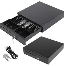 5 slots automatic cash drawer